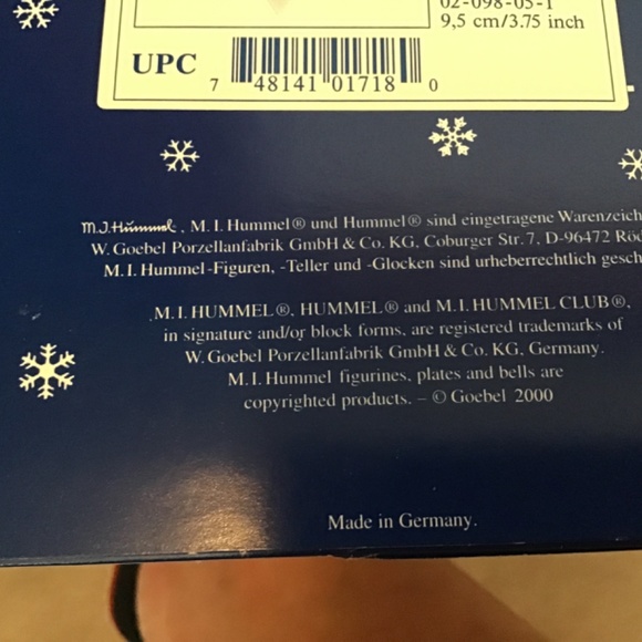 Goebel M.I. Hummel annual orange tree 2001, made in Germany - Picture 7 of 8